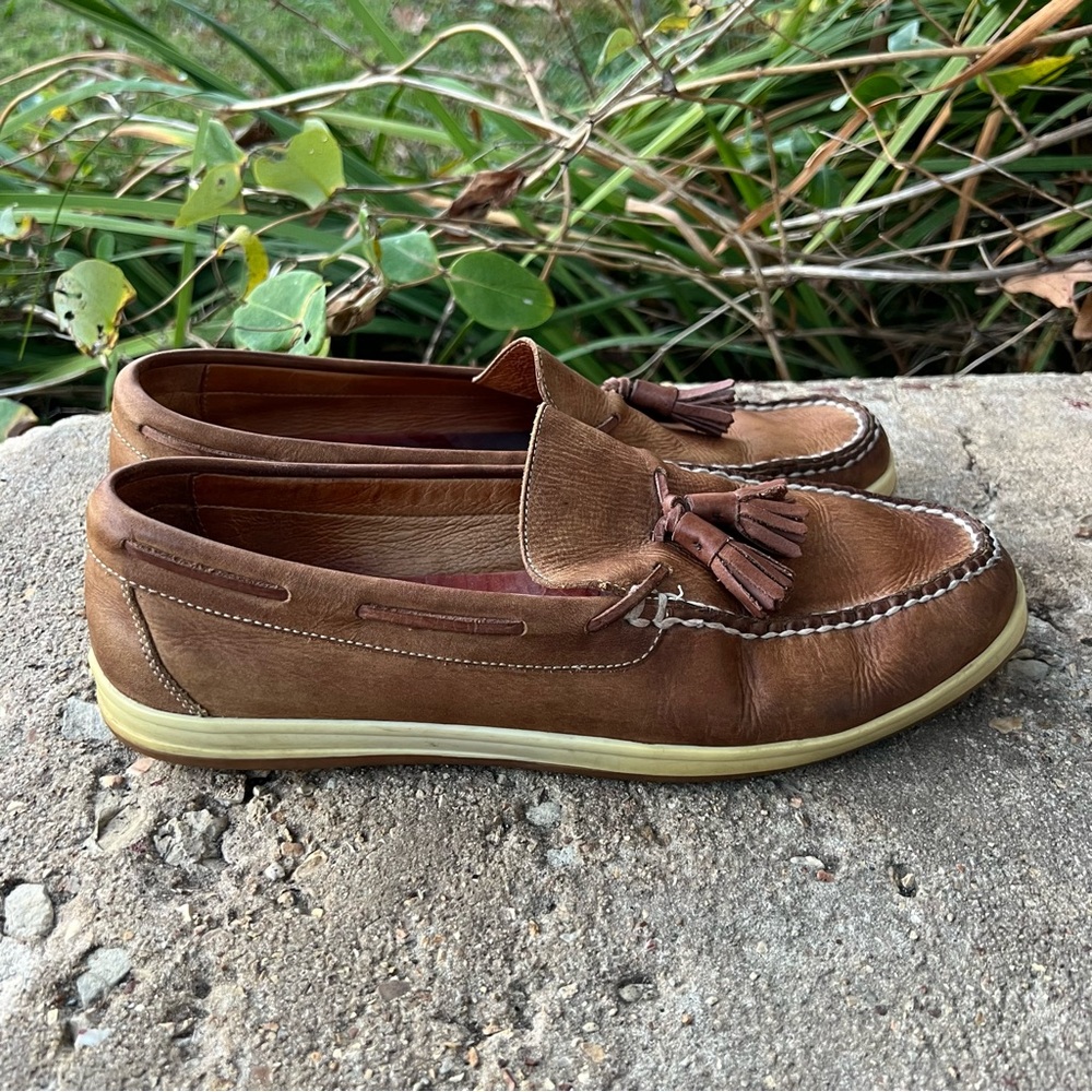 Peter Millar Leather Loafers Tassels